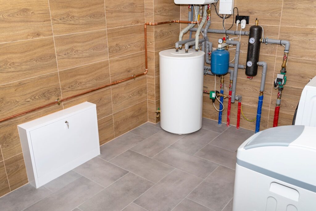 Residential water heater and plumbing system installed in Spring Hill